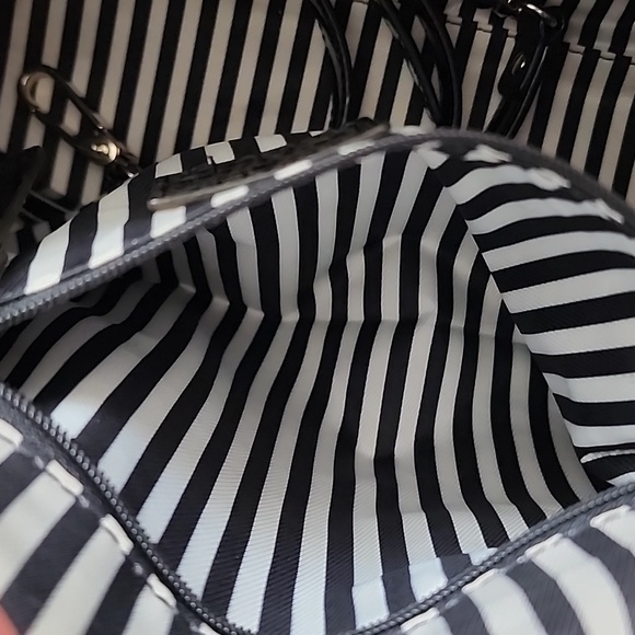 Authentic Kate Spade Hampton Road Janie Black Leather Satchel Shoulder Bag Purse - Picture 13 of 14